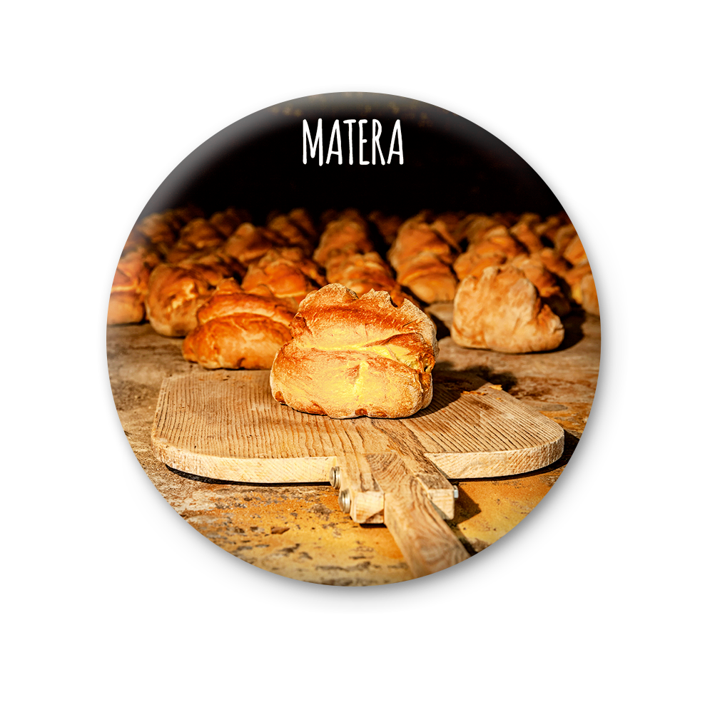 Magnete Fotografico – Basilicata, Matera | Ø 75 mm