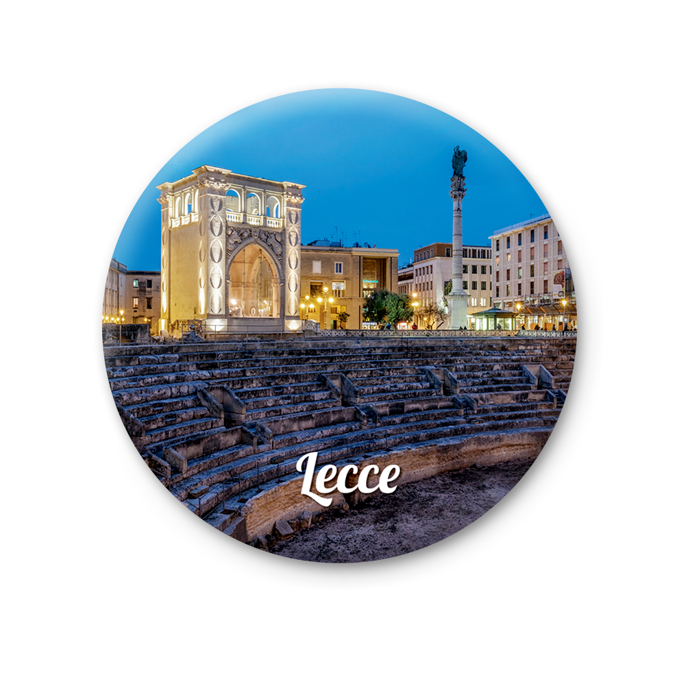 Magnete Fotografico – Puglia, Lecce | Ø 75 mm
