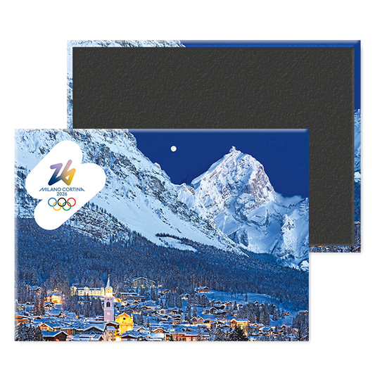 Cortina d'Ampezzo e Monte Antelao - Magnete Giochi Olimpici Invernali