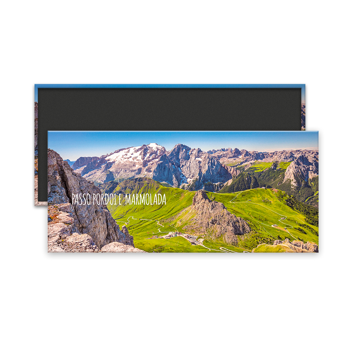 Calamita panoramica - Veneto. Sass Pordoi e Marmolada