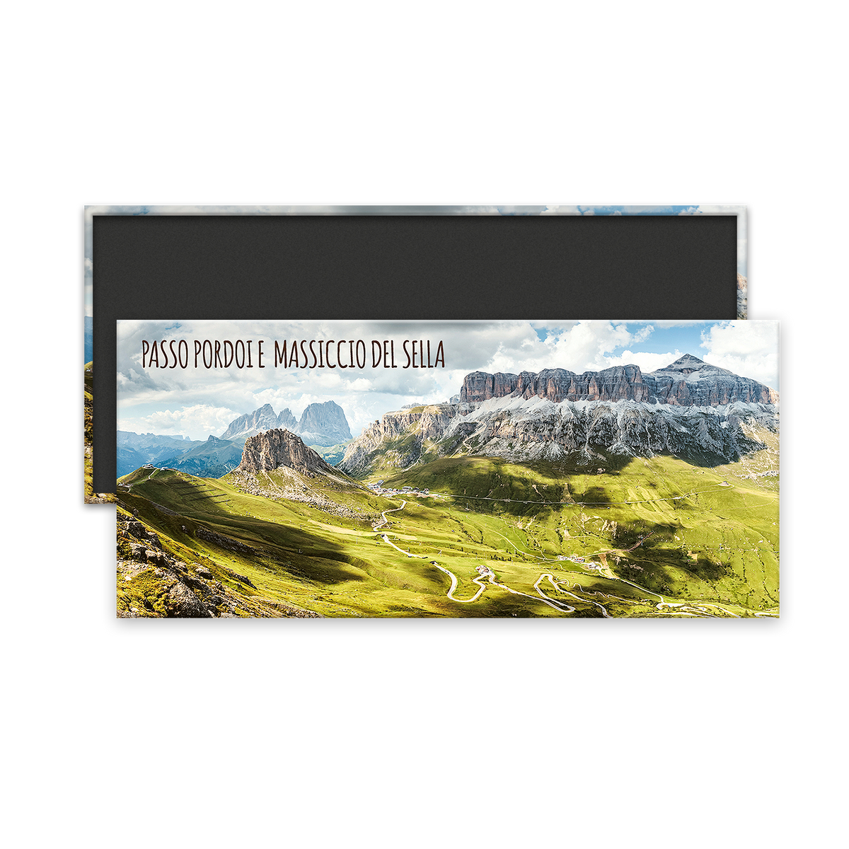 Calamita panoramica - Veneto, Passo Pordoi e Massiccio del Sella