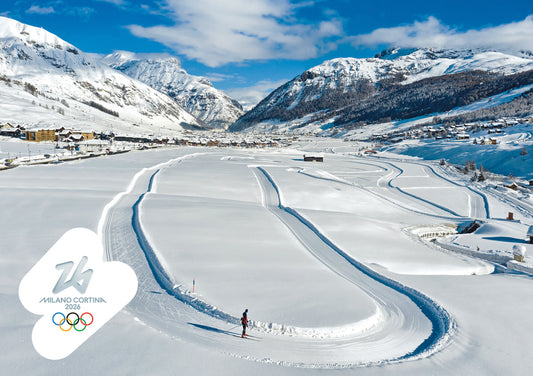 Valtellina - Cartolina Giochi Olimpici Invernali Milano Cortina 2026