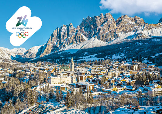 Cortina d'Ampezzo - Cartolina Giochi Olimpici Invernali Milano Cortina 2026