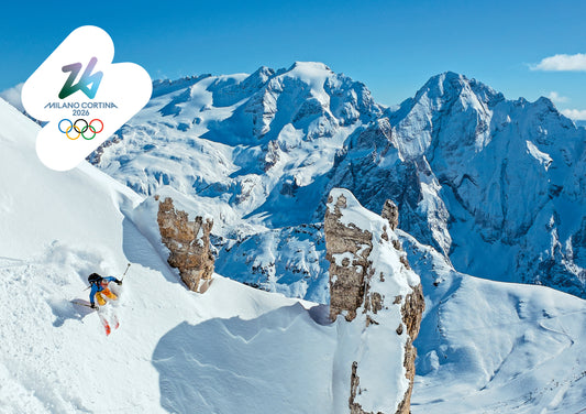 Gruppo del Sella - Cartolina Giochi Olimpici Invernali Milano Cortina 2026
