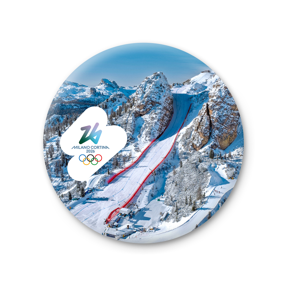 Cortina d’Ampezzo, pista Olympia delle Tofane - Magnete Giochi Olimpici Invernali