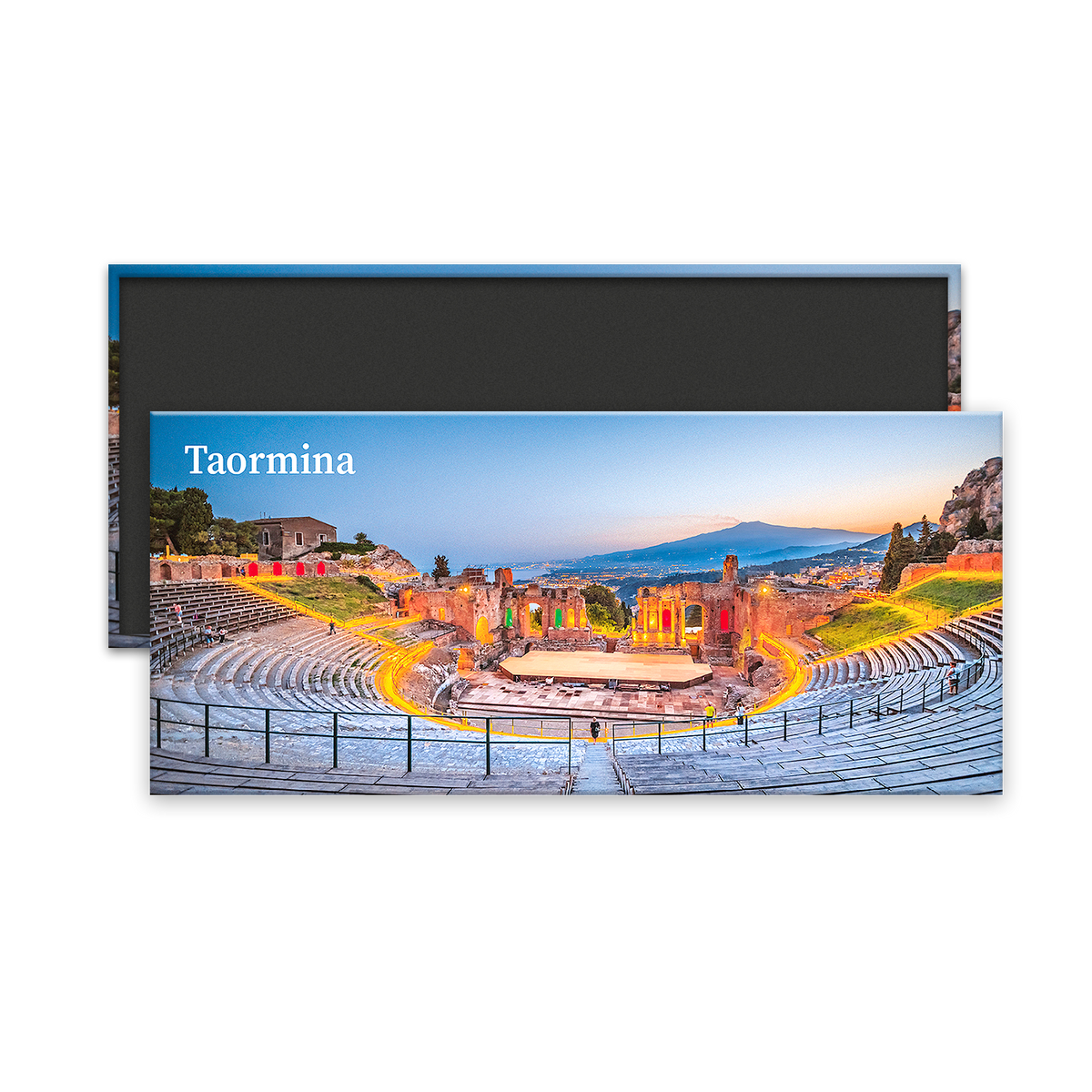 Calamita panoramica - Sicilia, Catania, Taormina, Teatro Greco