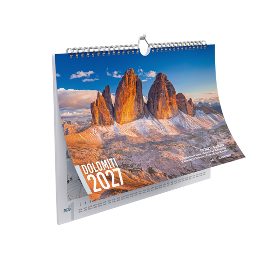 Calendario Dolomiti 2027