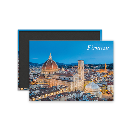 Calamita Rettangolare - Calamita Rettangolare - Toscana, Firenze, Duomo Santa Maria del Fiore - Dimensioni 90x65mm
