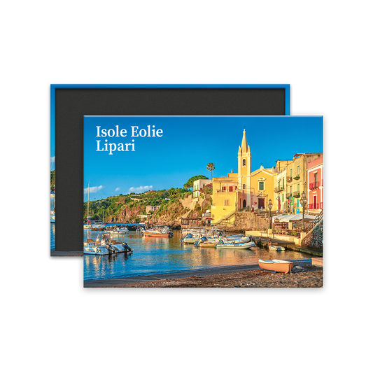 Calamita Rettangolare - Calamita Rettangolare - Sicilia, Isole Eolie, Lipari - Dimensioni 90x65mm