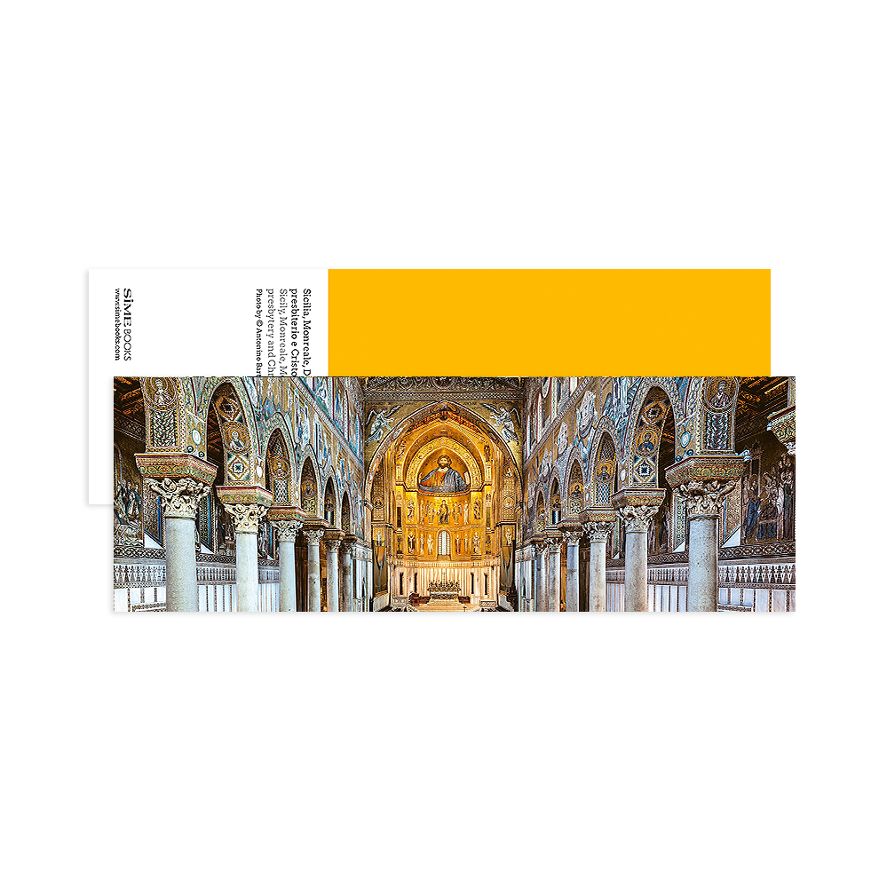 Segnalibro Navata Duomo di Monreale – Cristo Pantocratore