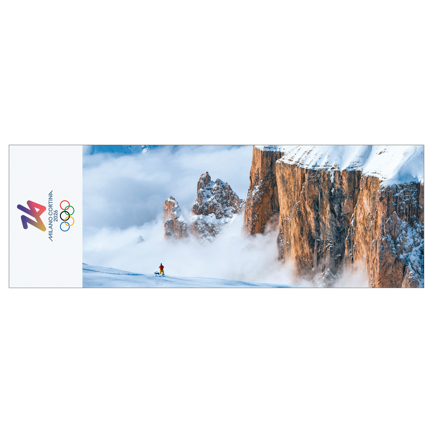 Torri del Sella (Passo Pordoi) - Segnalibro Giochi Olimpici Invernali