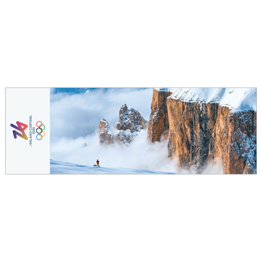 Torri del Sella (Passo Pordoi) - Segnalibro Giochi Olimpici Invernali