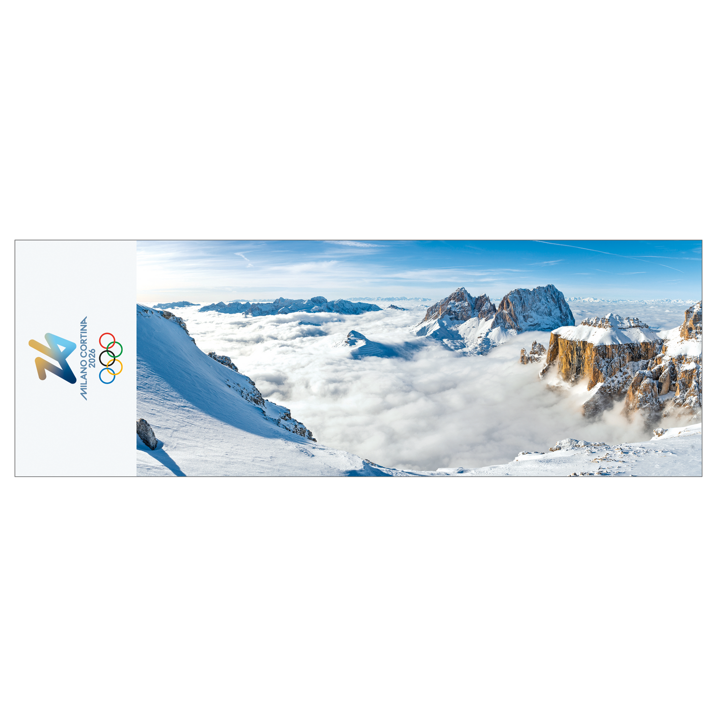 Torri del Sella - Segnalibro Giochi Olimpici Invernali
