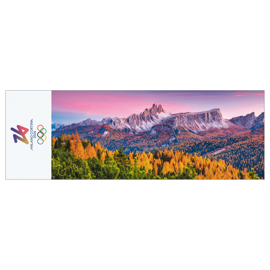 Cortina d’Ampezzo, Croda da Lago - Segnalibro Giochi Olimpici Invernali