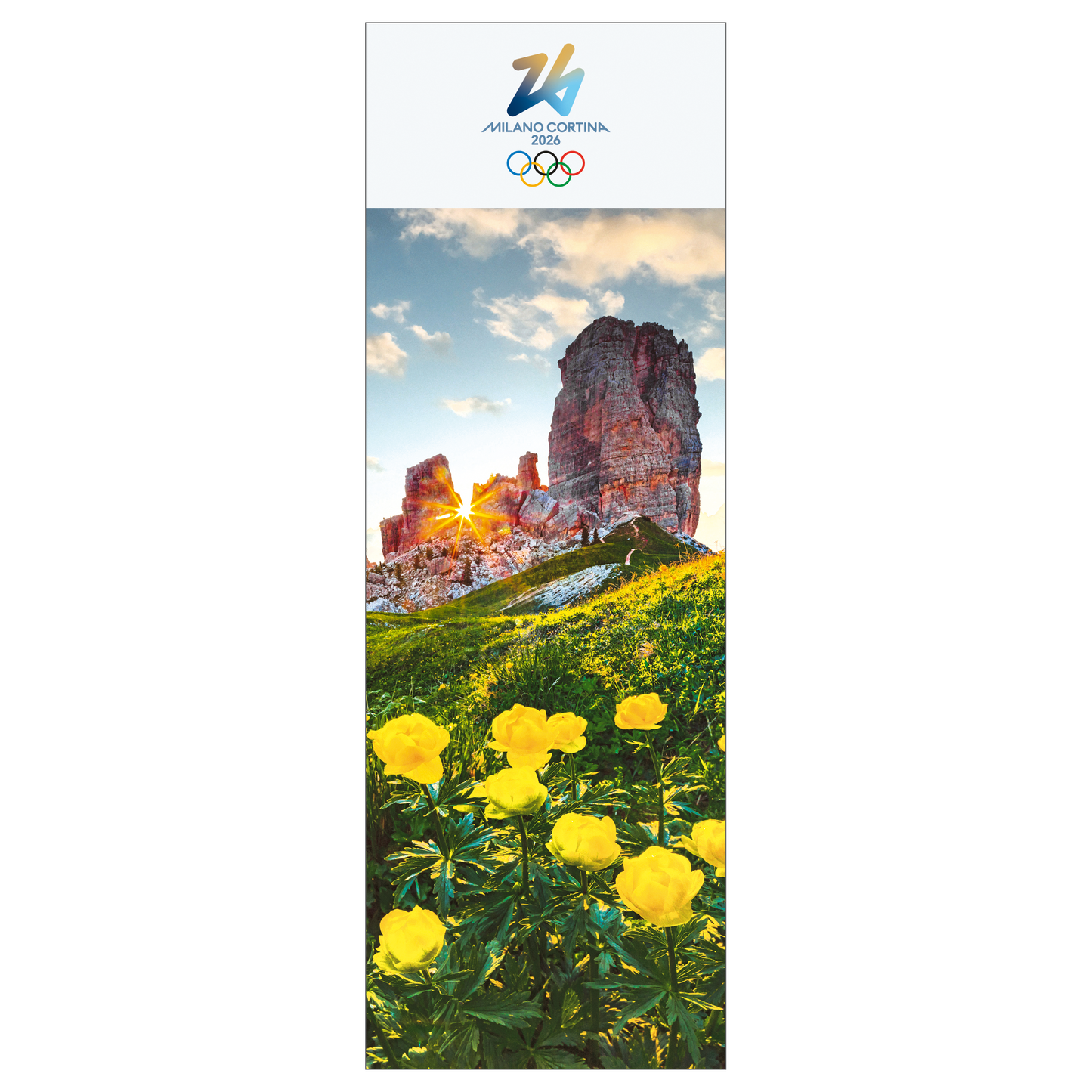 Cinque Torri, Cortina d’Ampezzo - Segnalibro Giochi Olimpici Invernali