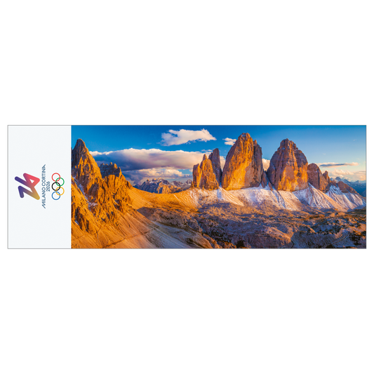 Tre Cime di Lavaredo (Drei Zinnen) - Segnalibro Giochi Olimpici Invernali
