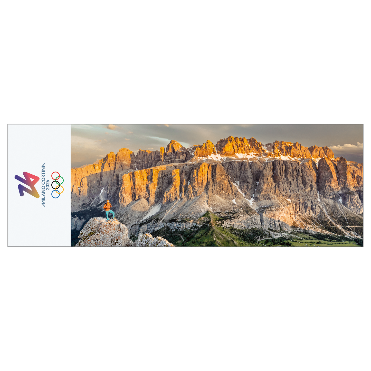 Gruppo del Sella - Segnalibro Giochi Olimpici Invernali