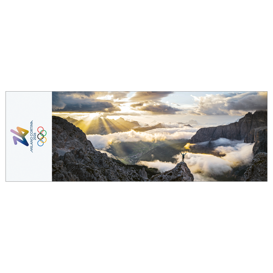 Gran Cir, Passo Gardena - Segnalibro Giochi Olimpici Invernali