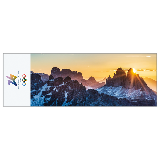 Tre Cime di Lavaredo (Drei Zinnen) - Segnalibro Giochi Olimpici Invernali