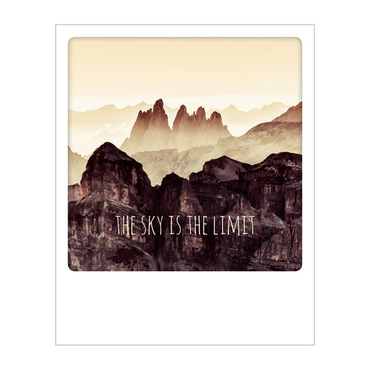 Polaroid Postcard, Sime © Olimpio Fantuz / The sky is the limit