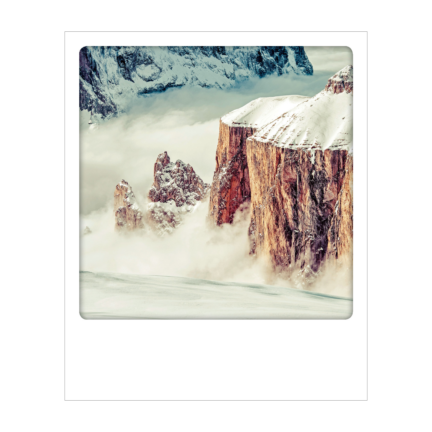 Dolomiti - Polaroid Postcard | Gadget Simebooks