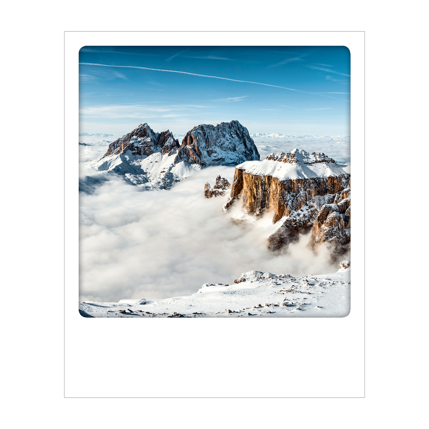 Dolomiti - Polaroid Postcard | Gadget Simebooks