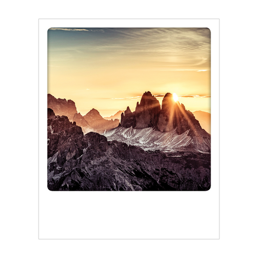 Dolomiti - Polaroid Postcard | Gadget Simebooks