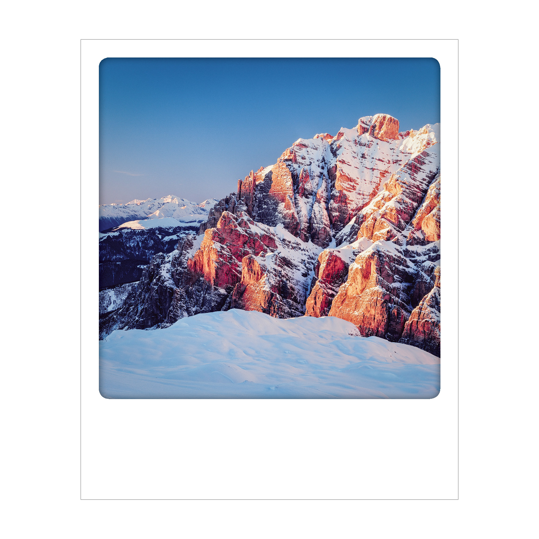 Dolomiti - Polaroid Postcard | Gadget Simebooks