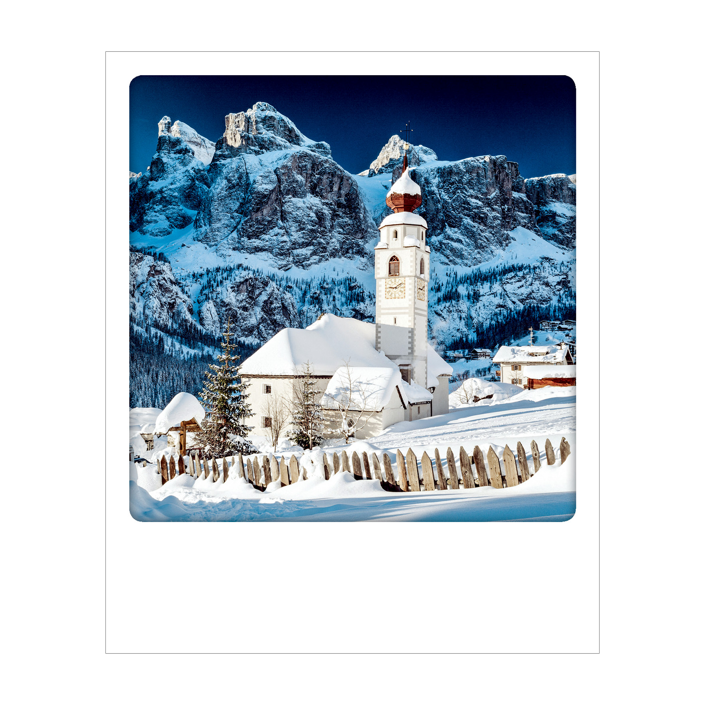 Dolomiti - Polaroid Postcard | Gadget Simebooks