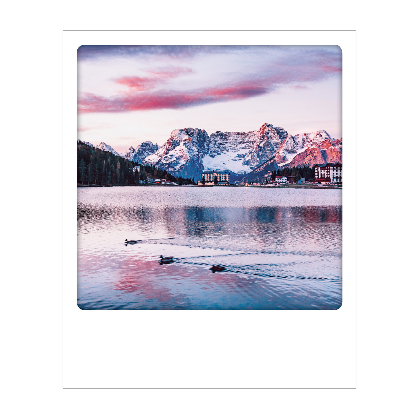 Dolomiti - Polaroid Postcard | Gadget Simebooks