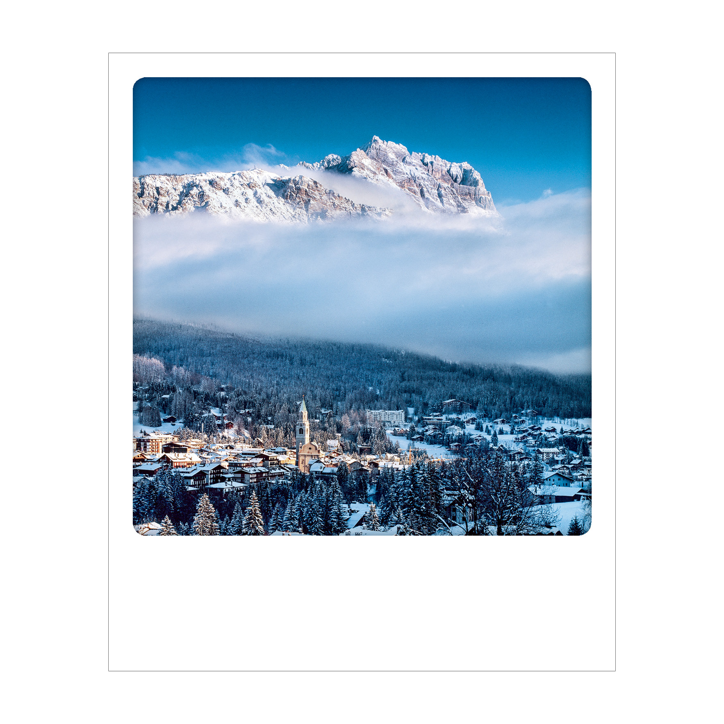 Dolomiti - Polaroid Postcard | Gadget Simebooks