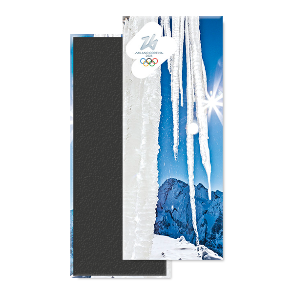 Marmolada, formazioni di ghiaccio - Magnete Giochi Olimpici Invernali