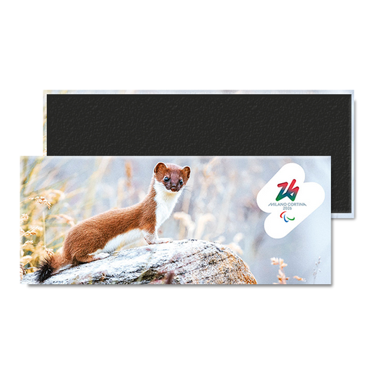 Ermellino - Magnete Giochi Paralimpici Invernali