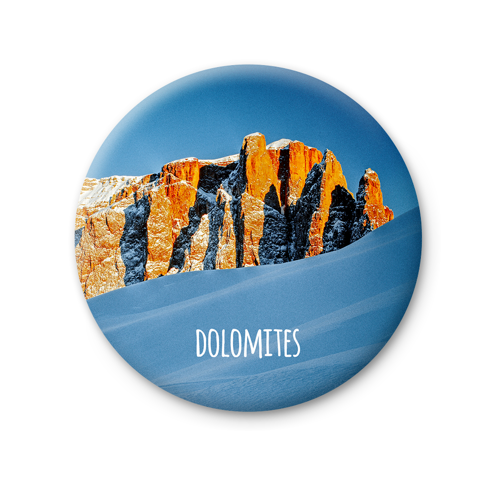 Dolomites - Round Magnet | SIME BOOKS gadget