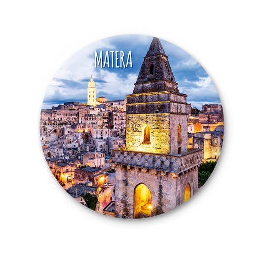 Magnete Fotografico – Basilicata, Matera | Ø 75 mm