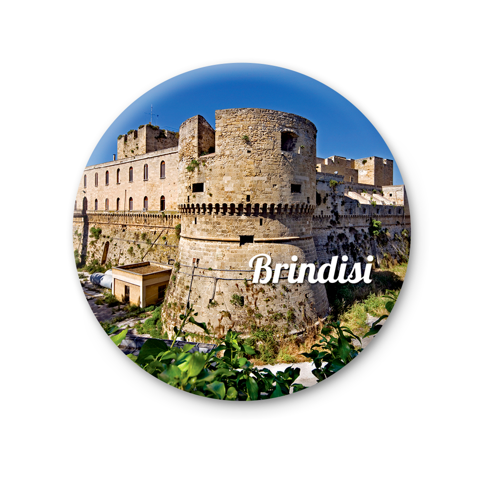 Magnete Fotografico – Puglia, Brindisi | Ø 75 mm