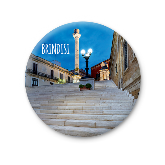 Magnete Fotografico – Puglia, Brindisi | Ø 75 mm