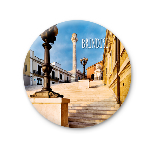 Magnete Fotografico – Puglia, Brindisi | Ø 75 mm