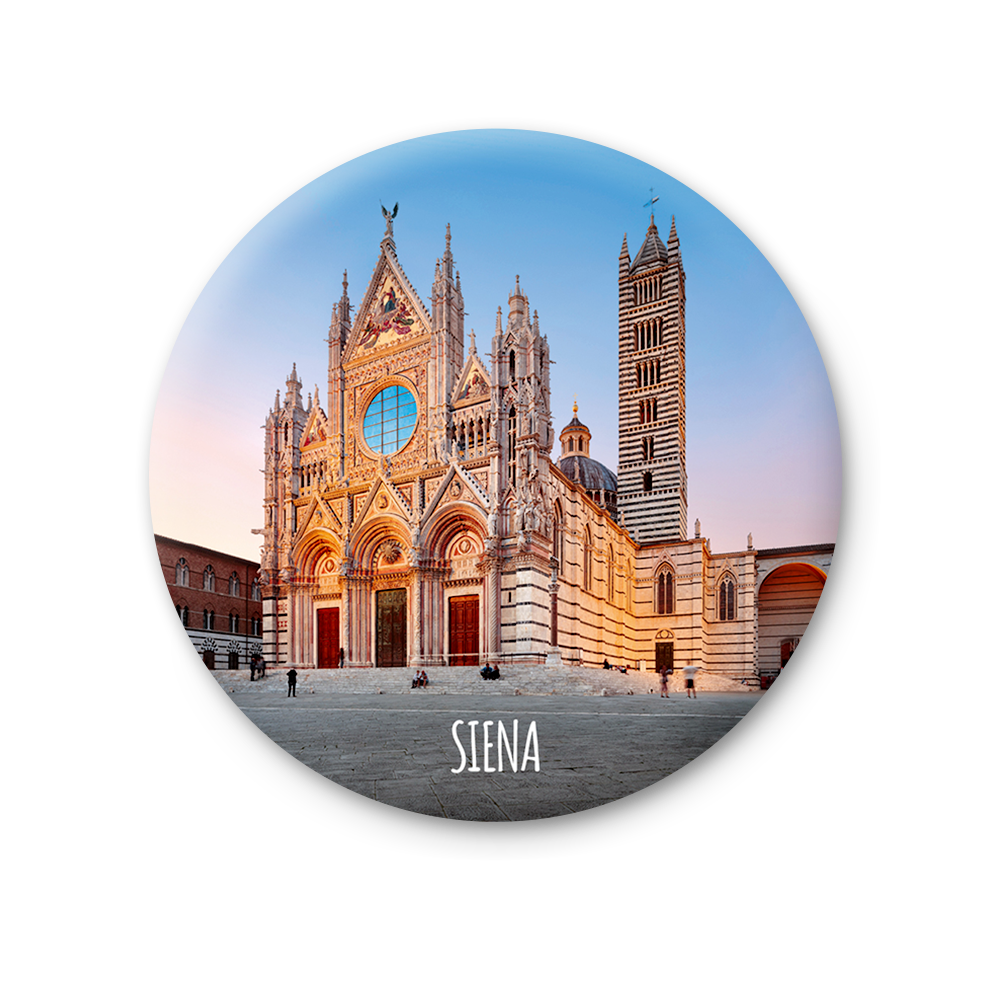 Magnete Fotografico – Toscana, Siena | Ø 75 mm