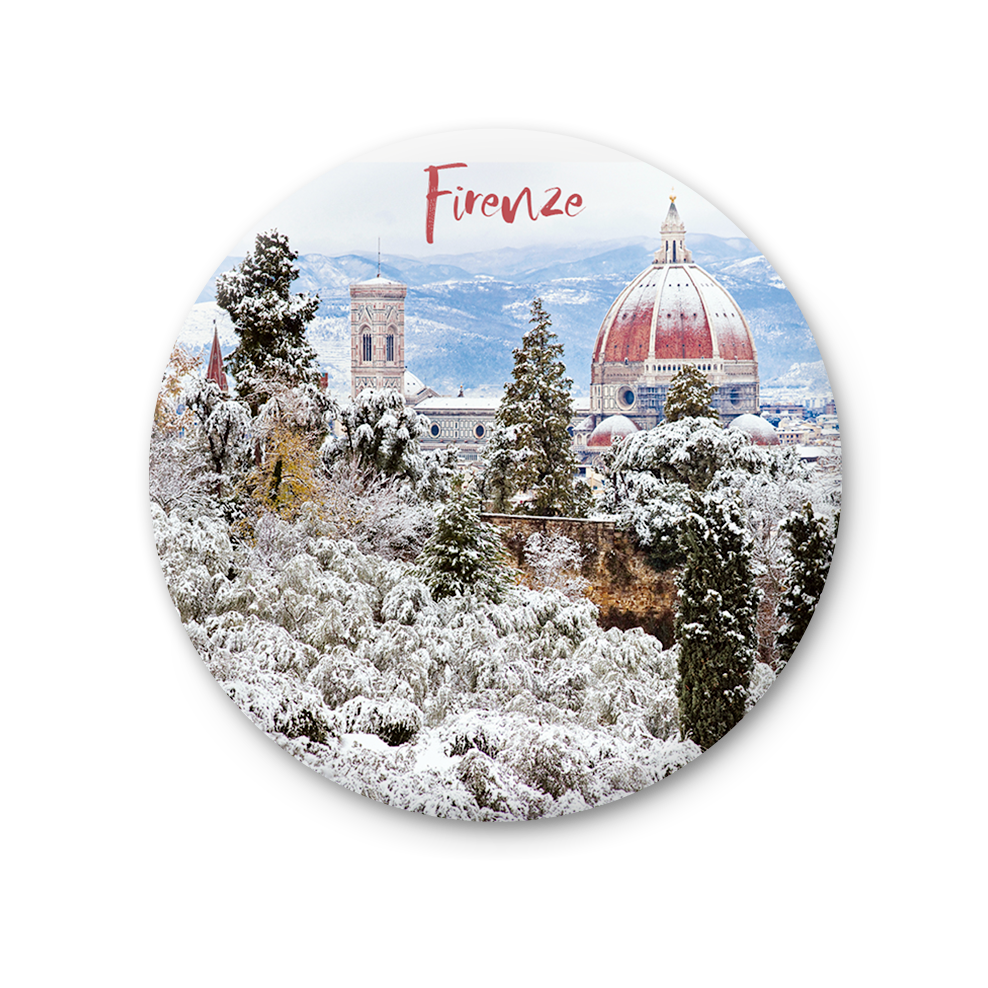 Magnete Fotografico – Toscana, Firenze | Ø 75 mm