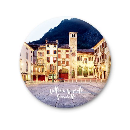 Magnete Fotografico – Veneto, Vittorio Veneto, Seravalle - Ø 75 mm