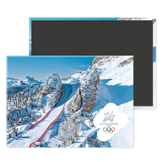 Cortina d’Ampezzo, pista Olympia delle Tofane - Magnete Giochi Olimpici Invernali