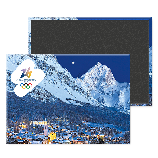 Cortina d'Ampezzo e Monte Antelao - Magnete Giochi Olimpici Invernali