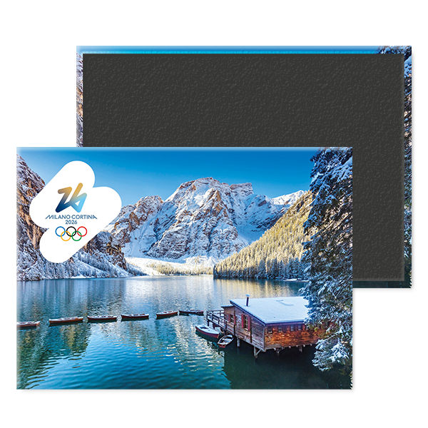  Lago di Braies - Magnete Giochi Olimpici Invernali
