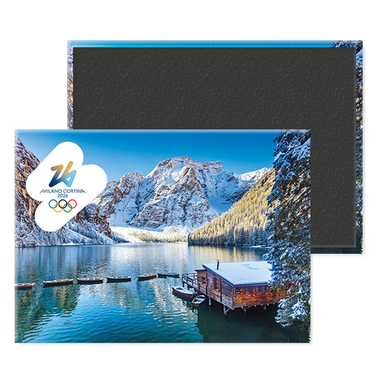  Lago di Braies - Magnete Giochi Olimpici Invernali