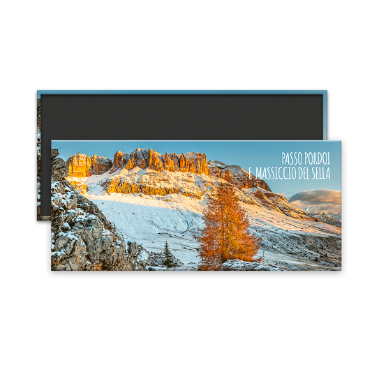 Calamita panoramica - Veneto, Passo Pordoi e Massiccio del Sella