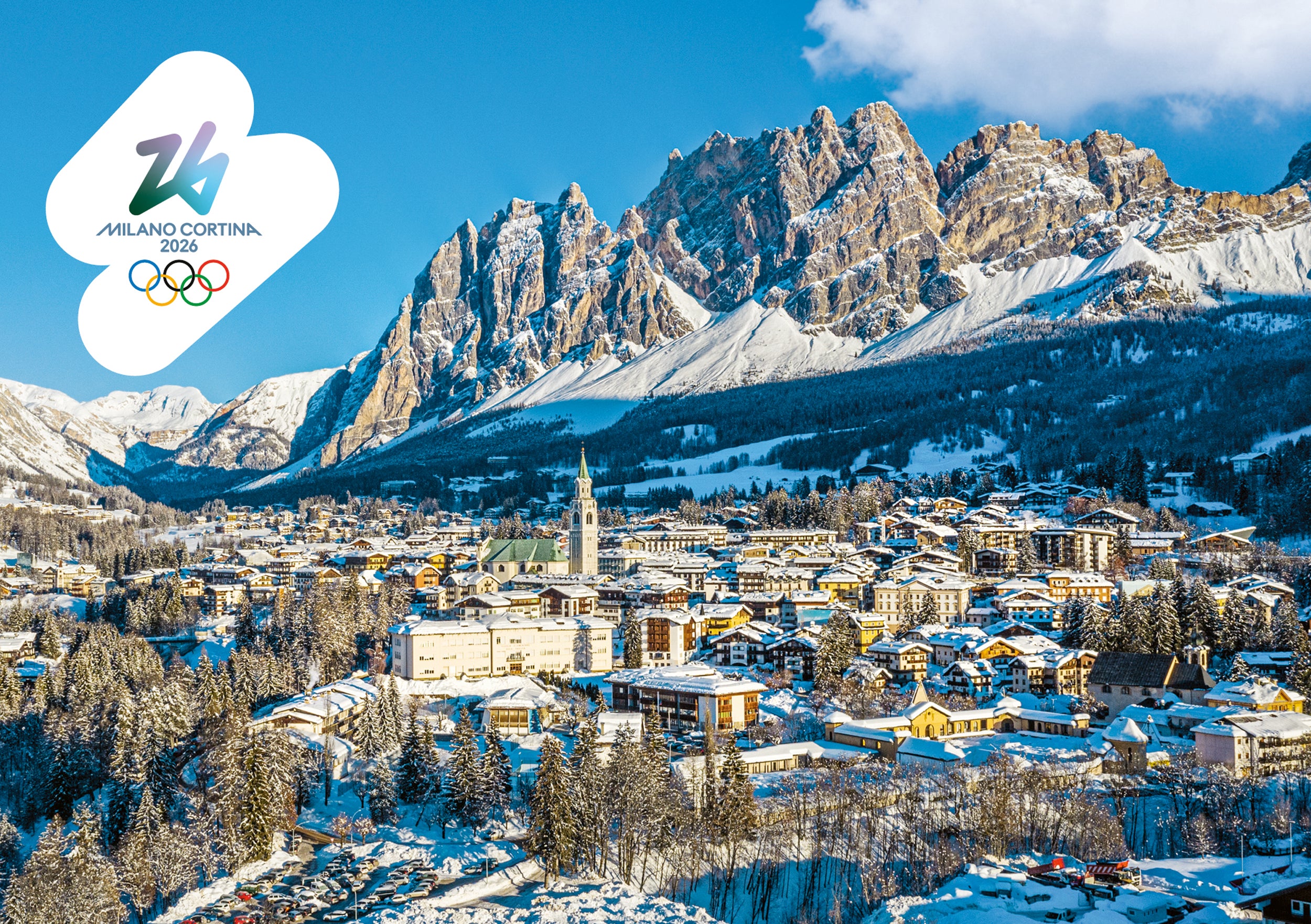Cortina d'Ampezzo - Winter Olympics Postcard – SIME BOOKS