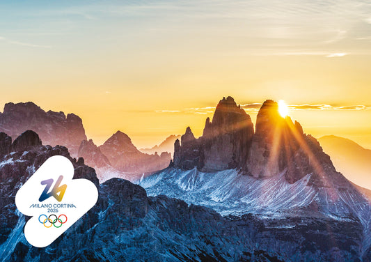 Tre Cime di Lavaredo (Drei Zinnen) - Cartolina Giochi Olimpici Invernali