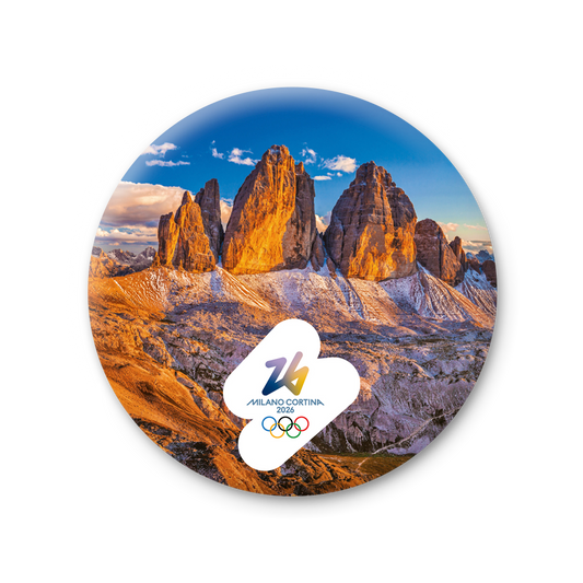 Tre Cime di Lavaredo (Drei Zinnen) - Magnete Giochi Olimpici Invernali