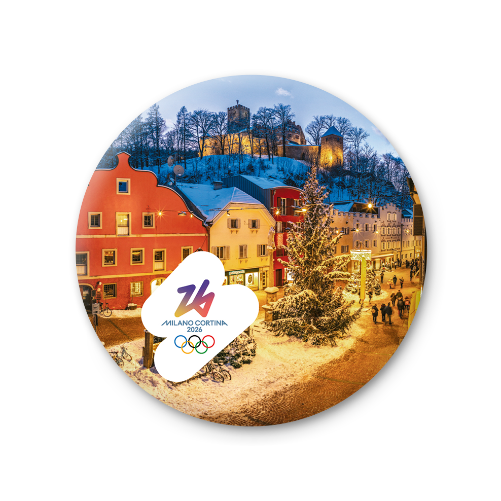 Brunico (Bruneck) - Magnete Giochi Olimpici Invernali